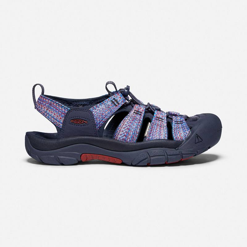 Keen Newport H2 Trekkingsandalen Herren DE-06821 Navy/Red - Keen Herrenschuhe Navy